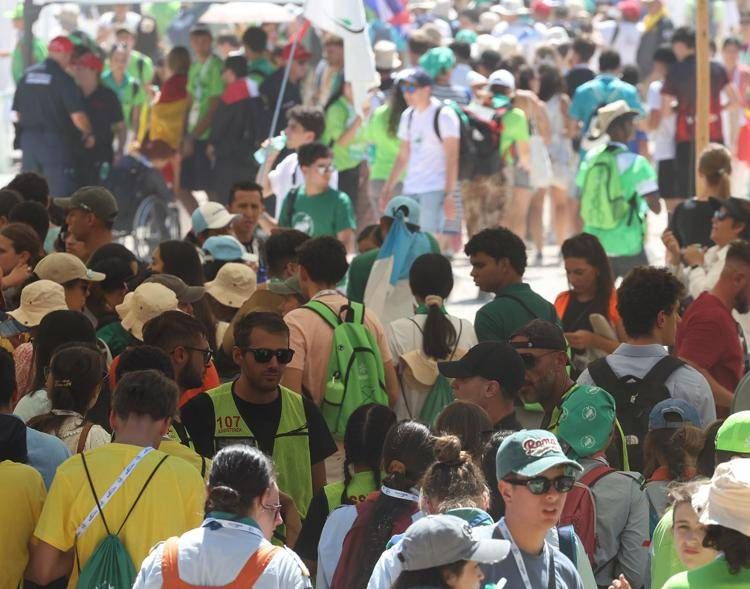 Giubileo dei giovani, la folla di ragazzi da tutto il mondo - Ipa