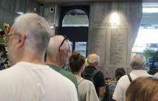 Strage di Bologna, commemorazione in stazione - Fotogramma