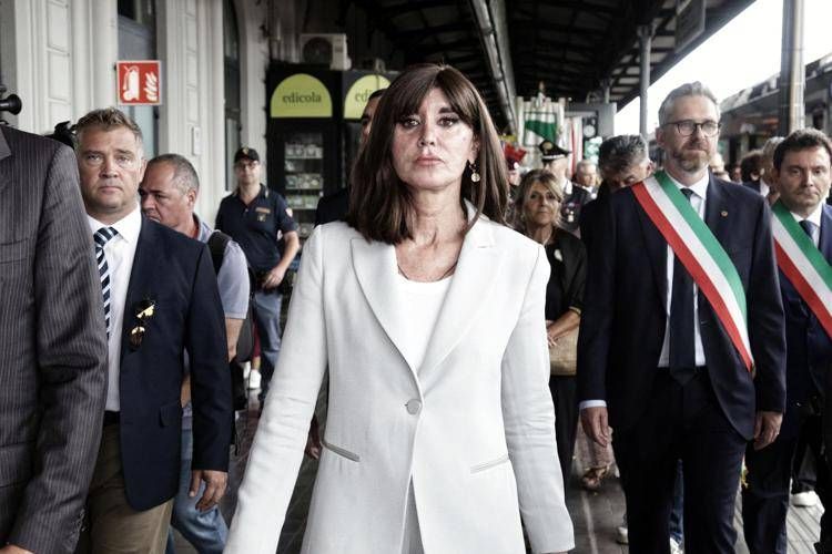 Anna Maria Bernini a Bologna per l'anniversario della strage alla stazione centrale - Fotogramma /Ipa