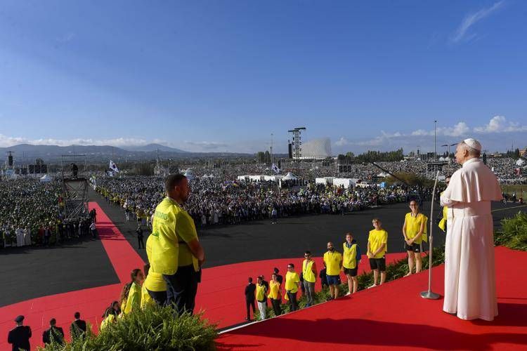 Il Papa al Giubileo dei giovani a Tor Vergata - Ipa