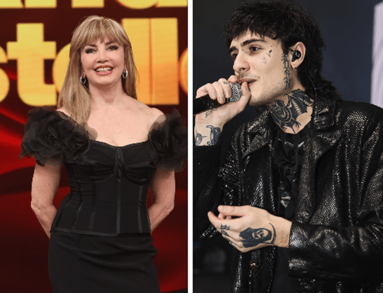 Milly Carlucci e Rosa . Chemical
