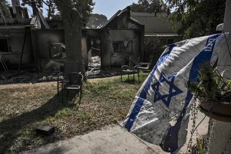 Attacco Hamas - (Afp)