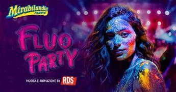 Mirabilandia, sabato 30 agosto torna il Fluo party in collaborazione con R