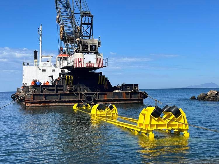 Gori, Torre del Greco-Torre Annunziata: avviato varo condotte sottomarine