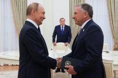 Putin e l'inviato Usa Steve Witkoff (Afp) - Afp