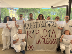 L'adesione del reparto di Malattie infettive dell'ospedale Careggi di Firenze al digiuno per Gaza