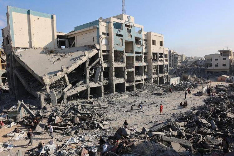 Macerie a Gaza - Afp