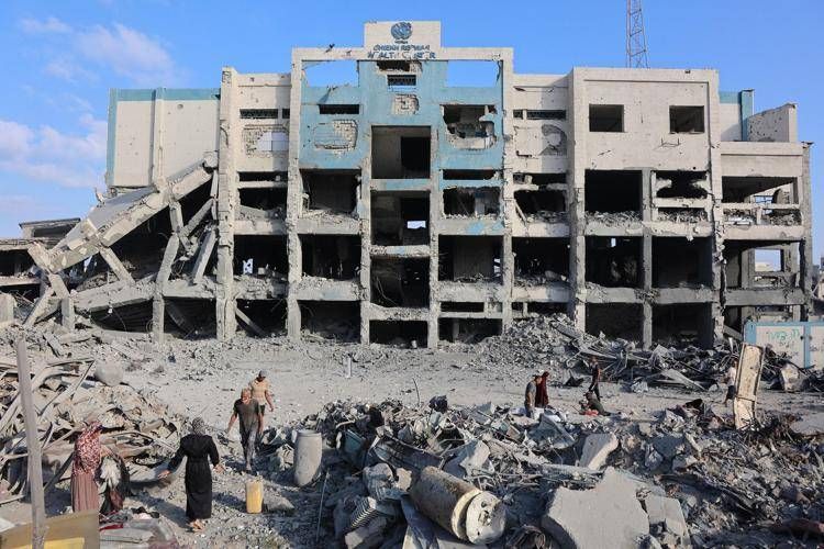 Macerie a Gaza - Afp