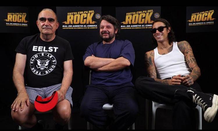 da sinistra: Elio, Lillo e Naska