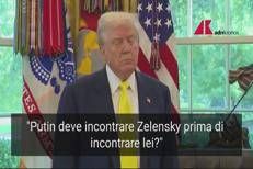 Ucraina-Russia, Trump: 