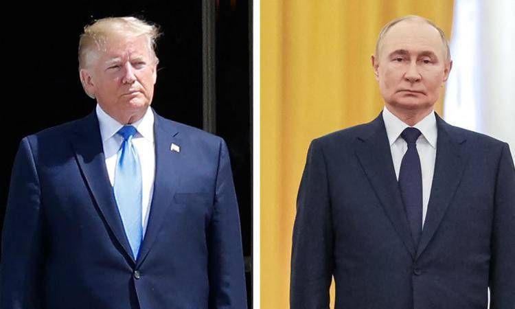 Donald Trump e Vladimir Putin (Afp)