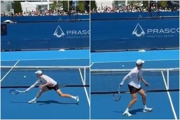 Sinner, gioco a rete e un colpo 'fantasma': Jannik incanta a Cincinnati