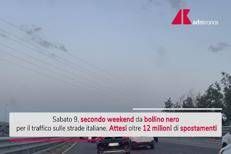 Esodo, weekend da bollino nero: sabato il picco di traffico