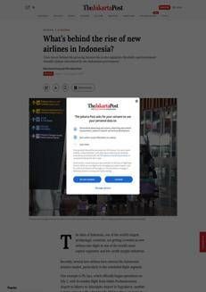 Indonesia: New airlines enrich the Indonesian aviation market