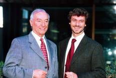 Piero Angela e il figlio Alberto - Fotogramma/Ipa