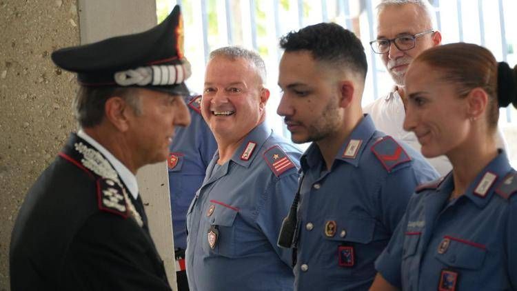 Carabinieri, Luongo incontra squadra Radiomobile di Roma: 