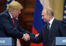 Trump e Putin a Helsinki nel 2018 - Fotogramma /Ipa