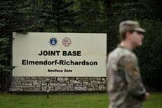 La Joint Base Elmendorf-Richardson di Anchorage, in Alaska, sede dell'incontro tra Trump e Putin - Afp