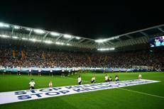 Calcio, Maccabi Europe scrive a Uefa: ''striscione Udine evoca sentimenti anti-israeliani''