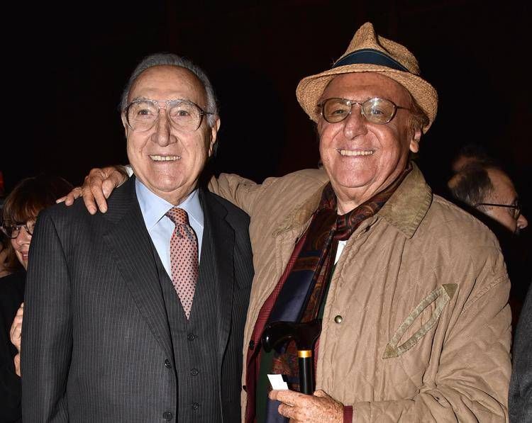 Pippo Baudo e Renzo Arbore (Fotogramma/Ipa)
