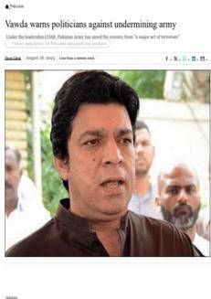 Pakistan: Politici e ONG accusati di minare le forze armate del paese