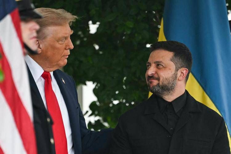 Trump e Zelensky