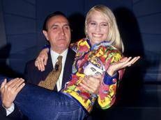 Pippo Baudo ed Heather Parisi (Ipa)