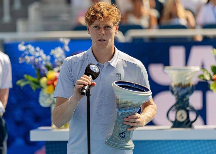 Sinner: "Un paio di giorni di riposo prima di tornare al lavoro"