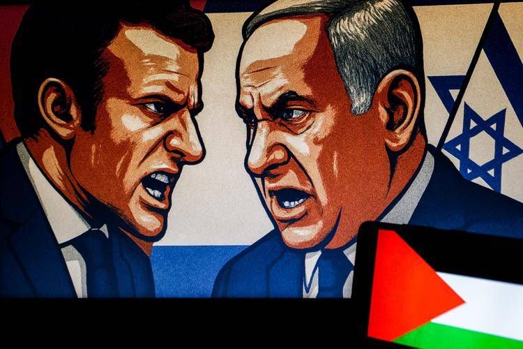 Netanyahu attacca Macron: "Riconoscimento Palestina alimenta fuoco antisemita"