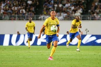 Ronaldo, delusione in Arabia: perde la Supercoppa e 'sfiora' le lacri