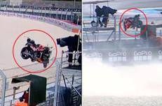 La moto di Acosta