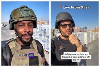 Gaza, Israele invia 10 influencer nella Striscia: 