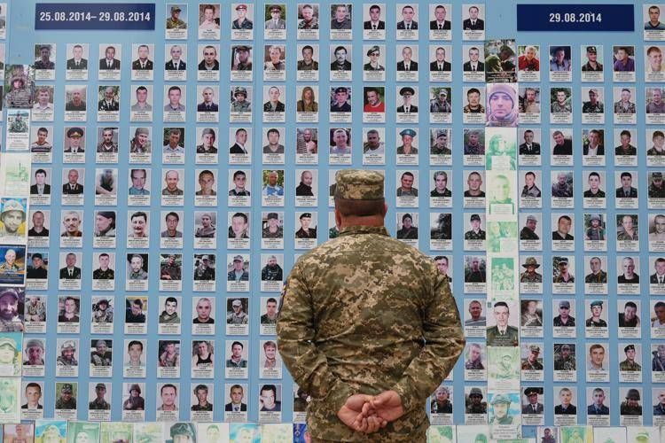 Soldato durante il 34º anniversario dell’Indipendenza - Afp