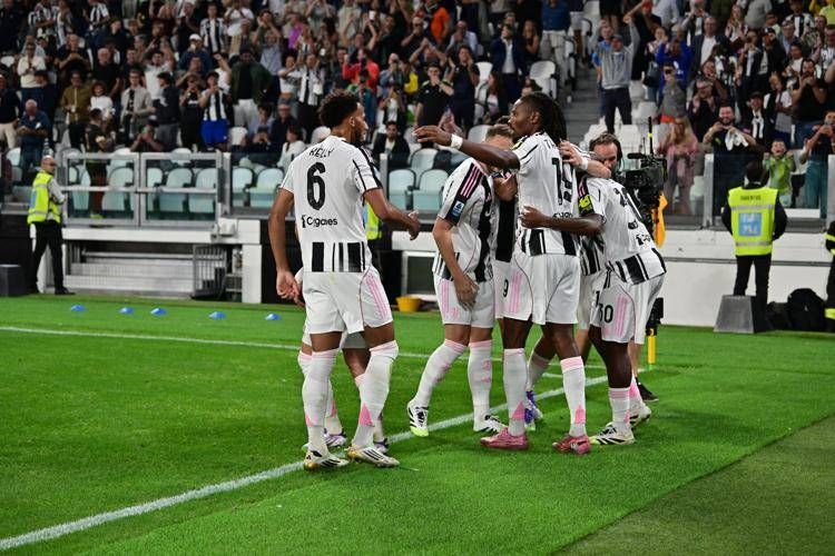 I festeggiamenti della Juve - Fotogramma/IPA