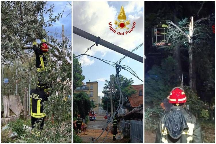 Intervento dei Vigili del Fuoco in Romagna - Vigili del Fuoco