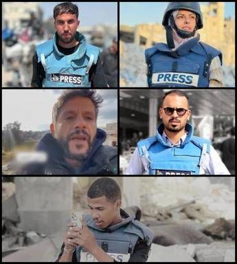Gaza, 5 giornalisti uccisi in raid su ospedale Nasser: chi so