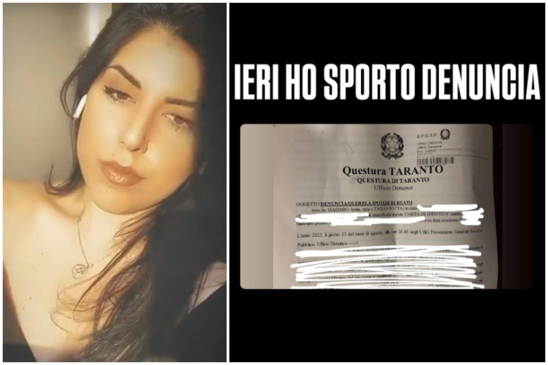 “Yetişkinler için bir sitede fotoğraflarım korktum”, Anna Madaro'nun şikayeti