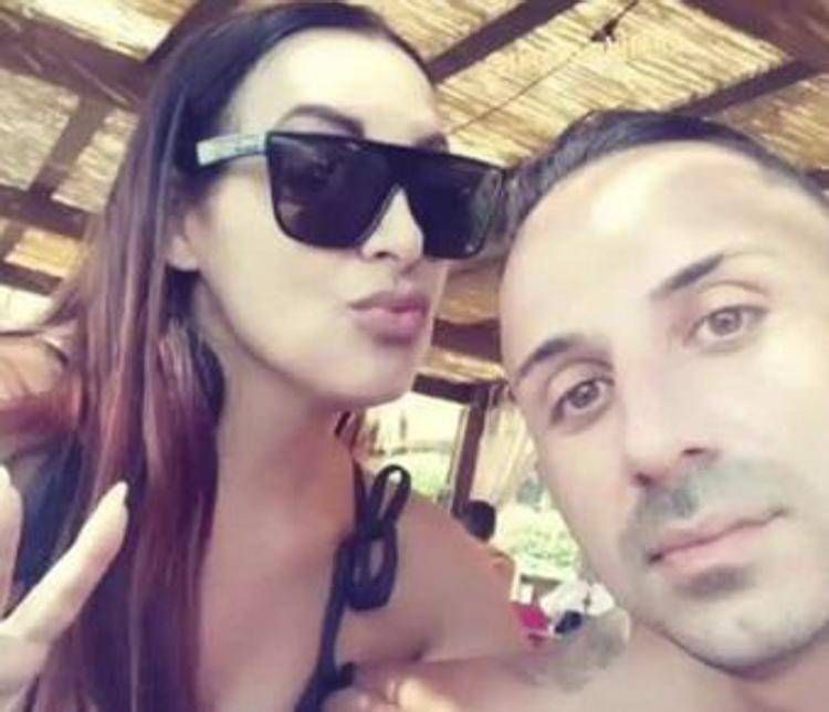 Tina Sgarbini e Christian Persico, foto dal profilo Fb di lui