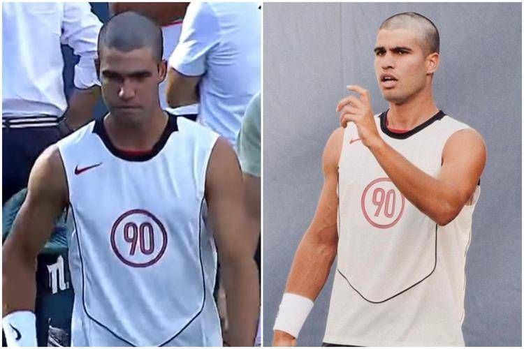 Il nuovo look di Alcaraz - X