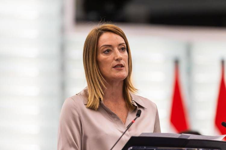 Ue, Metsola: "Gaza dimostra che serve un'Europa più forte, non è nata per essere spettatrice"