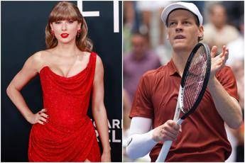 Taylor Swift, l'annuncio di matrimonio durante... Sinner. E i telecronisti 'impazziscon