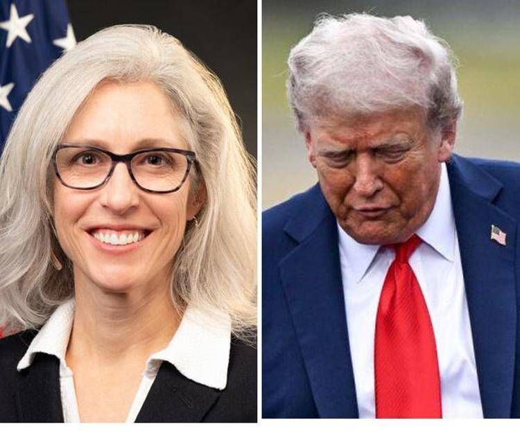 Susan Monarez e Donald Trump