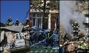 Ucraina, attacco a Kiev: 19 morti, tra cui 4 bambini. Danni a uffici Ue. Meloni: 