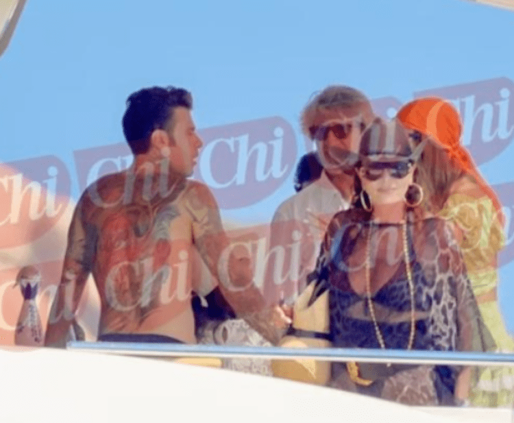 Fedez, La Russa, Santanché - Foto di Chi