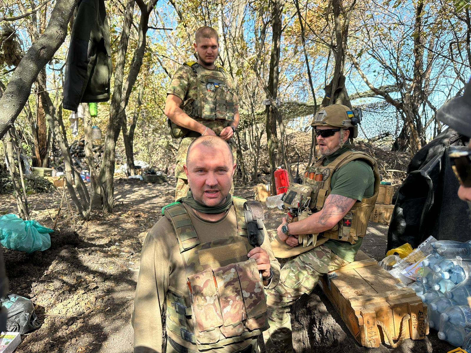 soldati ucraini al fronte