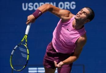 Alcaraz, agli Us Open ecco il nuovo kit... rosa: 