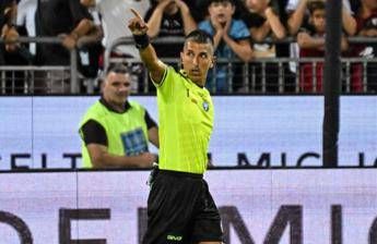 Lecce-Milan, gol annullato a Gabbia e annuncio dell'arbitro: 