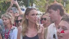 Emanuela Fanelli al corteo pro Palestina al Lido di Venezia - Video