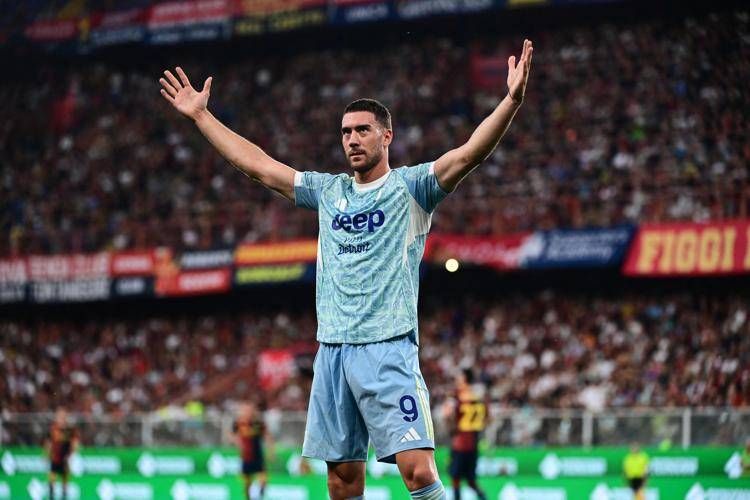 Genoa-Juve 0-1: Vlahovic lancia i bianconeri in testa alla classifica