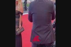 Mostra Venezia, Seth Rogen a sorpresa sul tappeto rosso - Video